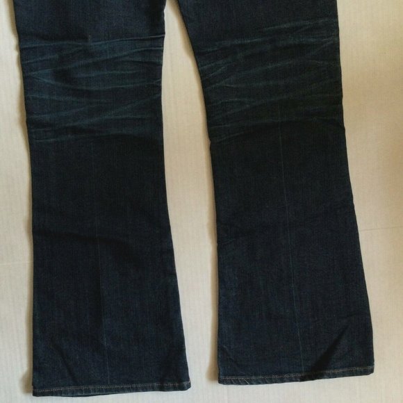 Lucky Brand Women Jeans Sofia Boot Size 6/28 Dark Embroidered Pockets Made USA - Picture 6 of 6